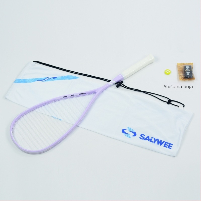 Salywee Nadograđeni Full Carbon Profesionalni Sportski Reket za Squash Olivia 2.0 Integrirani Ultra-Light 155±5g