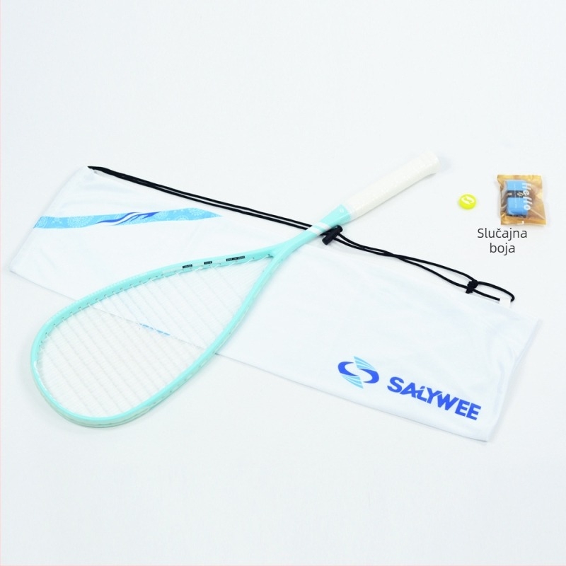 Salywee Nadograđeni Full Carbon Profesionalni Sportski Reket za Squash Olivia 2.0 Integrirani Ultra-Light 155±5g