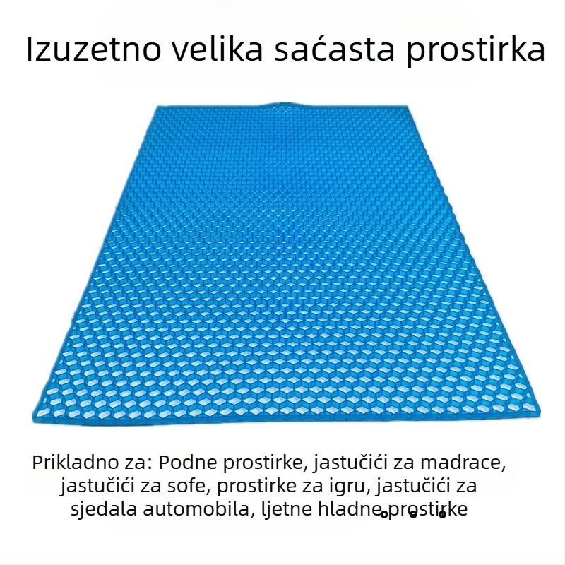 Veliki veleprodajni jastuk od gela saćastog jastuka s ledom, ljetni studentski uredski jastuk za auto jastuk