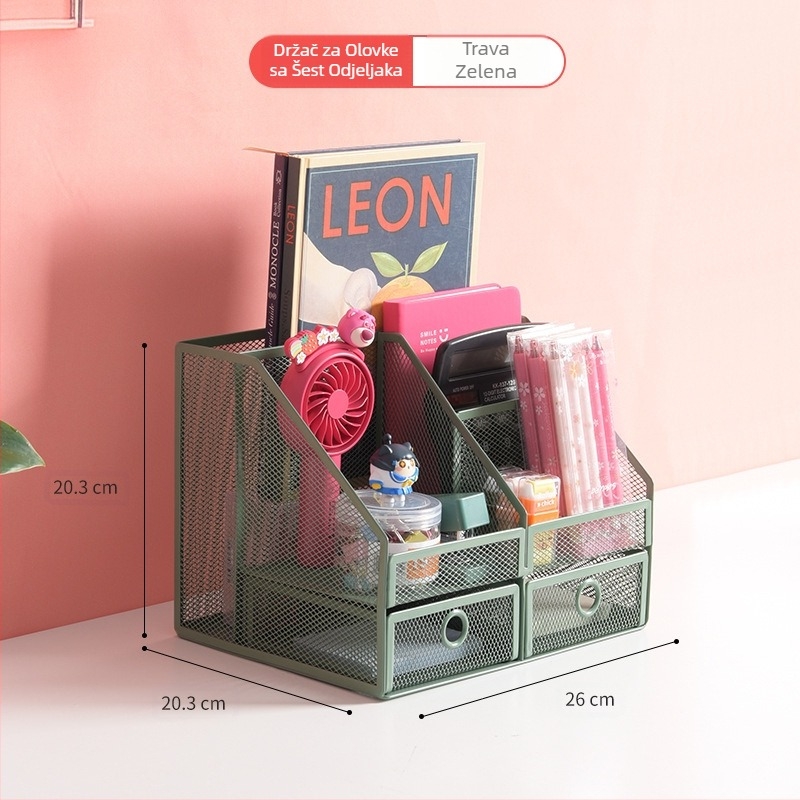 Stalak za knjige, stolni stalak za datoteke, metalni stalak za pohranu, kutija za organizaciju podataka, višeslojni stalak za mape za datoteke