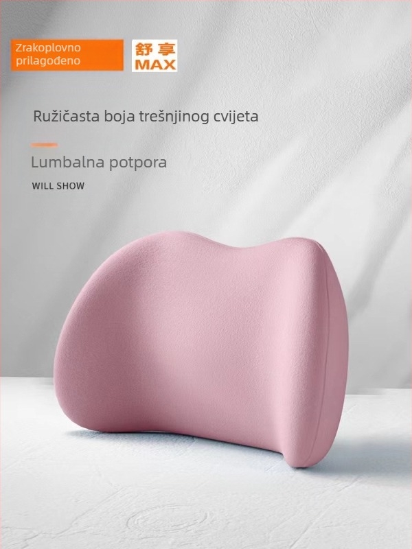 Ljetni prozračni jastuk od antilopa za auto, naslon za glavu, memorijska pjena, vrat, lumbalni naslon, jastuk za struk, četiri godišnja doba, jastuk za sjedalo s otisnutim logotipom