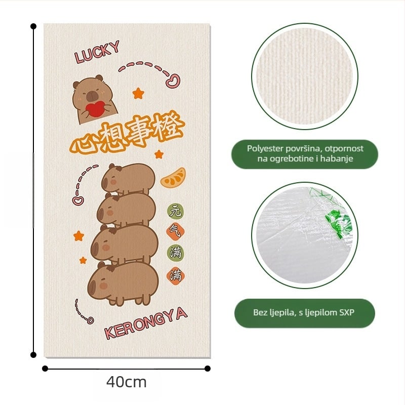 Daifa Prostirka za penjanje za mačke, zidna naljepnica, samoljepljiva, zidna prostirka za penjanje za mačke, daska za grebanje za mačke, igračka za kućne ljubimce
