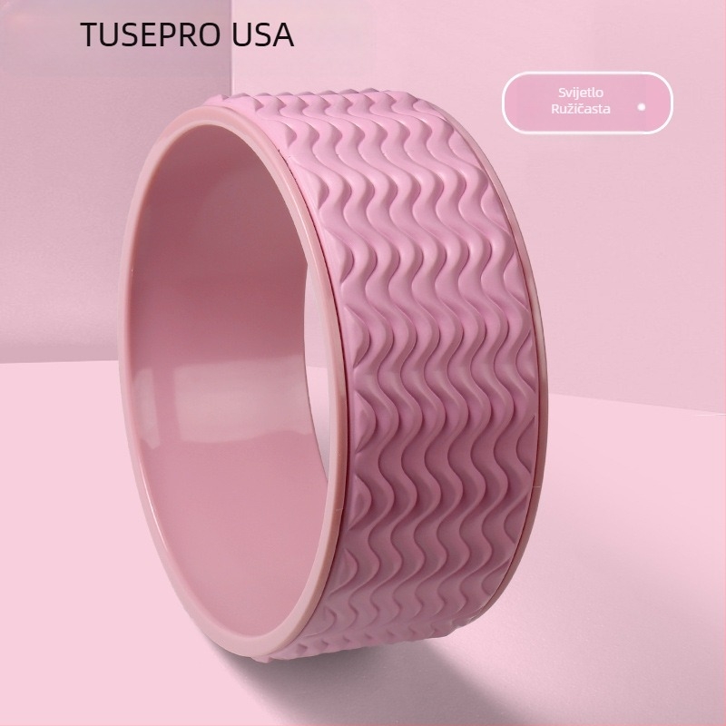 Joga kotač s otvorenim leđima za početnike, pomoćni alat za savijanje leđa, tanko rame, materijal za tanka leđa, Pilate prsten, kotač za okretanje unatrag