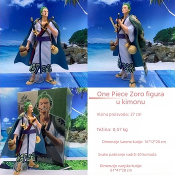 Animacija Pirat/Morski kralj Cijenjenje Kimono Solon i Zemlja Solona Ukrasi Ručno izrađeni Model Veleprodaja