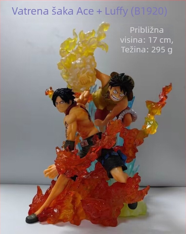 Animacija Pirat/Morski kralj Cijenjenje Kimono Solon i Zemlja Solona Ukrasi Ručno izrađeni Model Veleprodaja