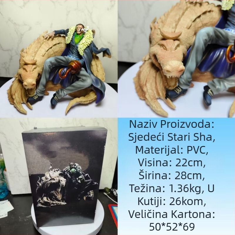 Animacija Pirat/Morski kralj Cijenjenje Kimono Solon i Zemlja Solona Ukrasi Ručno izrađeni Model Veleprodaja