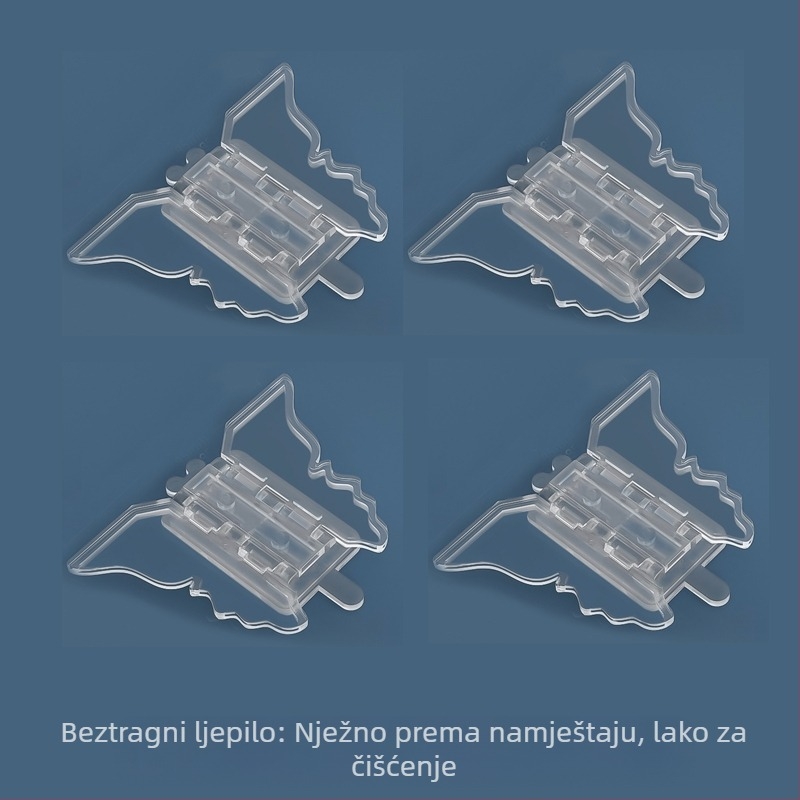 Brava za ladicu, dječja brava, kopča za bravu hladnjaka, pričvršćivanje prozora, protuprovalna vrata, dječja klizna vrata, kopča za klizna vrata