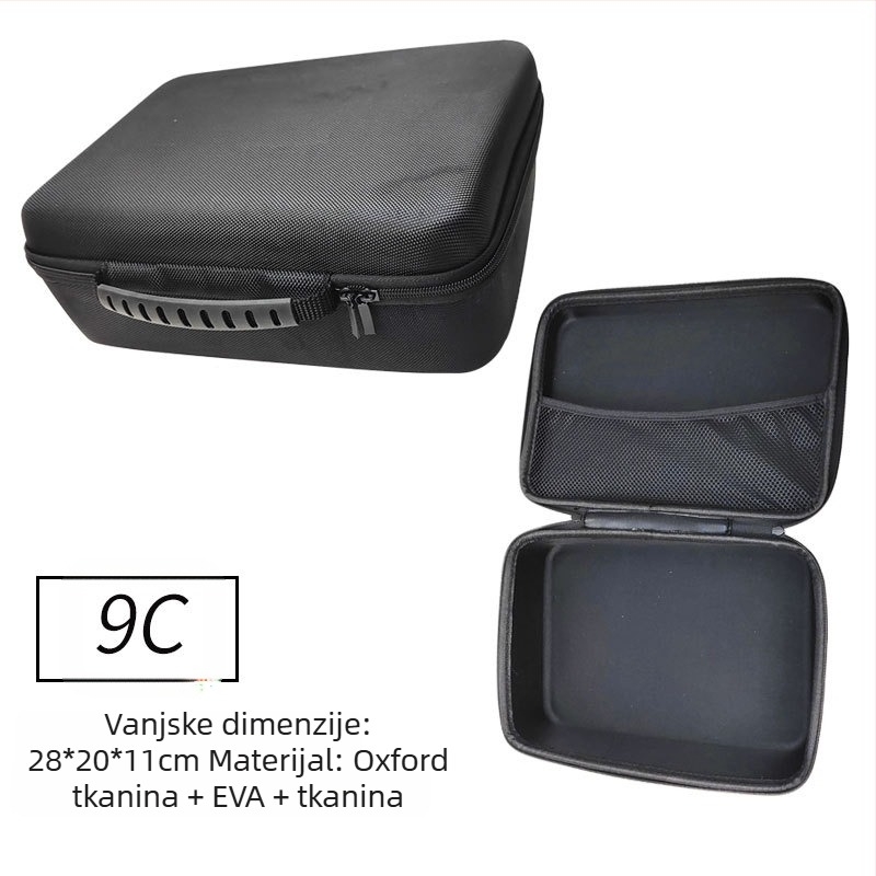 Torba za pohranu od tvrde eva tkanine proizvođača izvora, veliki set alata, kutija za pakiranje digitalnih elektroničkih proizvoda više veličina