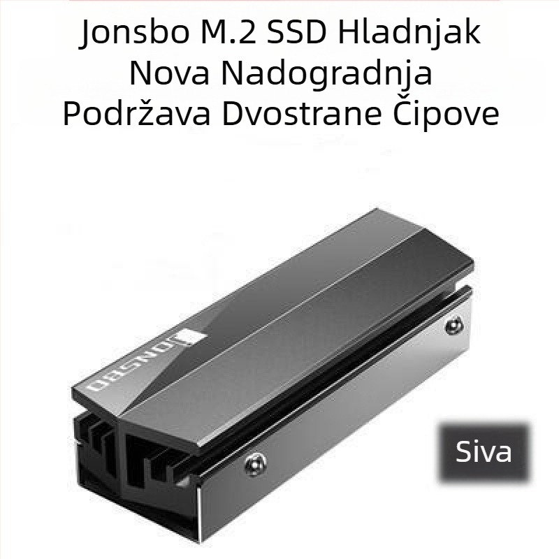 Qiao Sibo M.2-3 SSD radijator M2 toplinski vodljivi list SSD2280 oklopni nvme hladnjak PS5