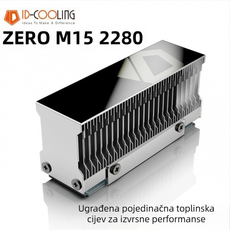 Qiao Sibo M.2-3 SSD radijator M2 toplinski vodljivi list SSD2280 oklopni nvme hladnjak PS5