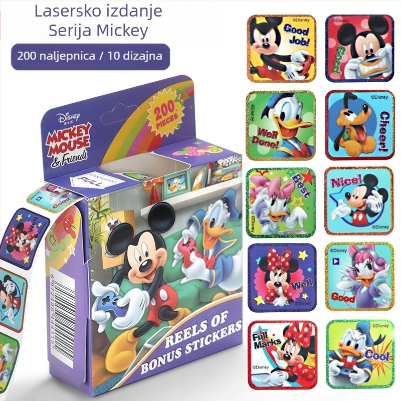 Naljepnica za mali podvodni stupac za djecu, crtani film, naljepnica za nagradu za vrtić, dječak, djevojčica, super leteći čovjek