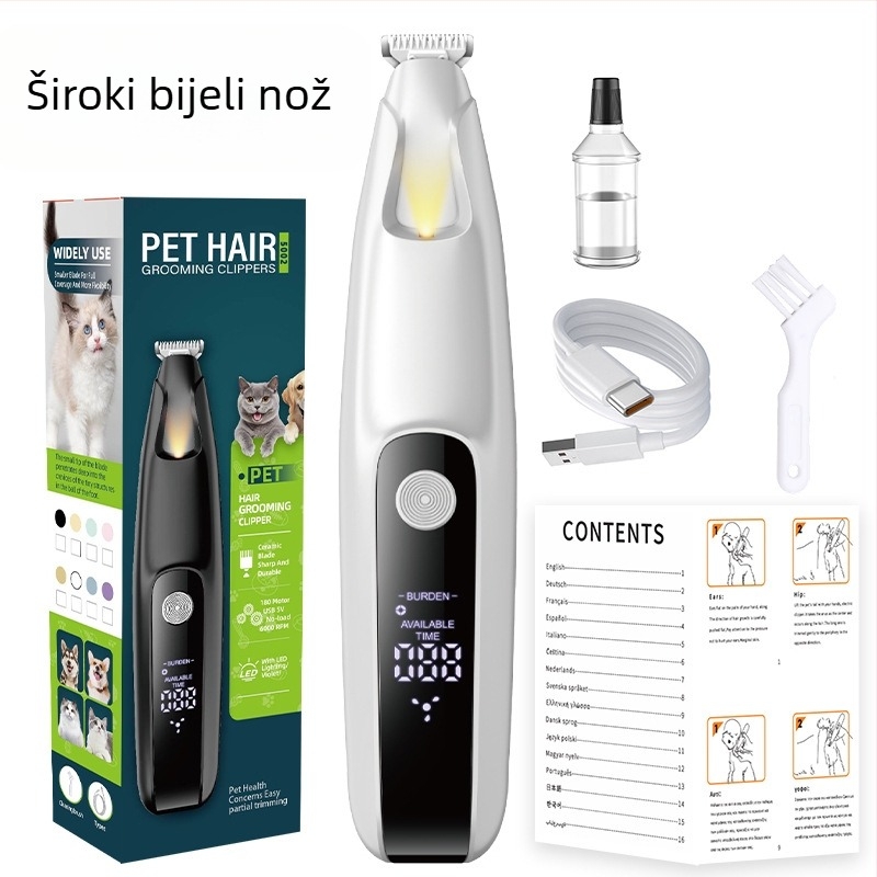 Prekogranična veleprodaja električnih brijača za pse, regeneratora za mačju dlaku, električni fader za kućne ljubimce, brusilice za nokte, fadera za brijanje stopala