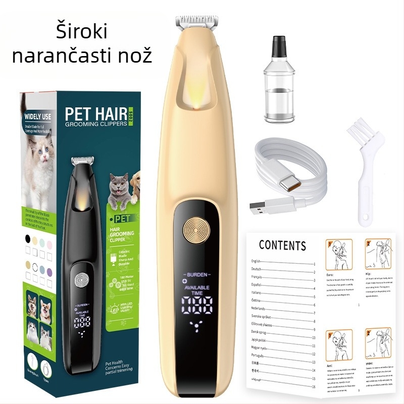 Prekogranična veleprodaja električnih brijača za pse, regeneratora za mačju dlaku, električni fader za kućne ljubimce, brusilice za nokte, fadera za brijanje stopala