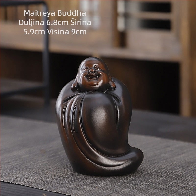 Ljubičasti lončarski kung fu čajni set odijelo retro kućanski jednostavni poklopac za čajnik zdjela čajni set pribor visoka boja vrijednost ručni poklon