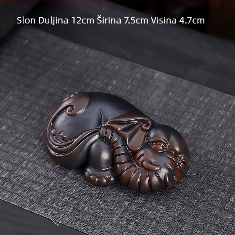 Ljubičasti lončarski kung fu čajni set odijelo retro kućanski jednostavni poklopac za čajnik zdjela čajni set pribor visoka boja vrijednost ručni poklon