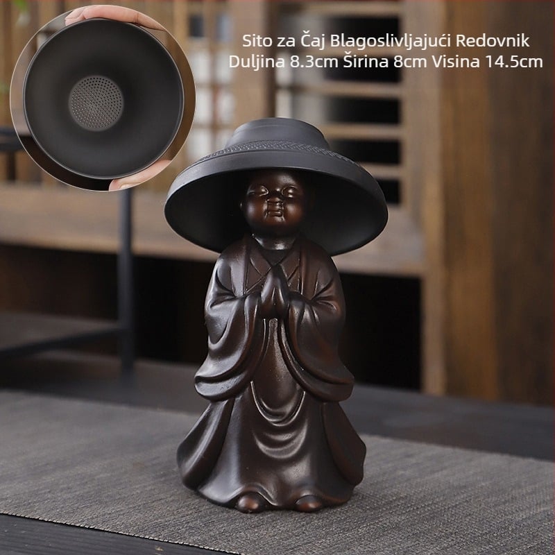 Ljubičasti lončarski kung fu čajni set odijelo retro kućanski jednostavni poklopac za čajnik zdjela čajni set pribor visoka boja vrijednost ručni poklon