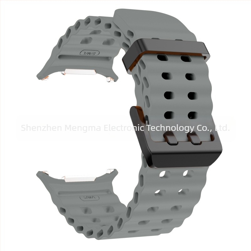 Za Samsung GalaxyWatch7 Ultra47mm Službena web stranica Ocean Original Double Copche Sport Silikonski remen