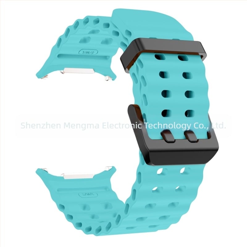 Za Samsung GalaxyWatch7 Ultra47mm Službena web stranica Ocean Original Double Copche Sport Silikonski remen