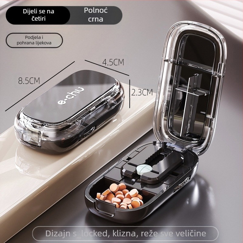 Rezač tableta, Razdjelnik tableta, Rezač četvrtina tableta, Precizni rezač tableta, Reže tablete na dva dijela, Prijenosni organizator tableta