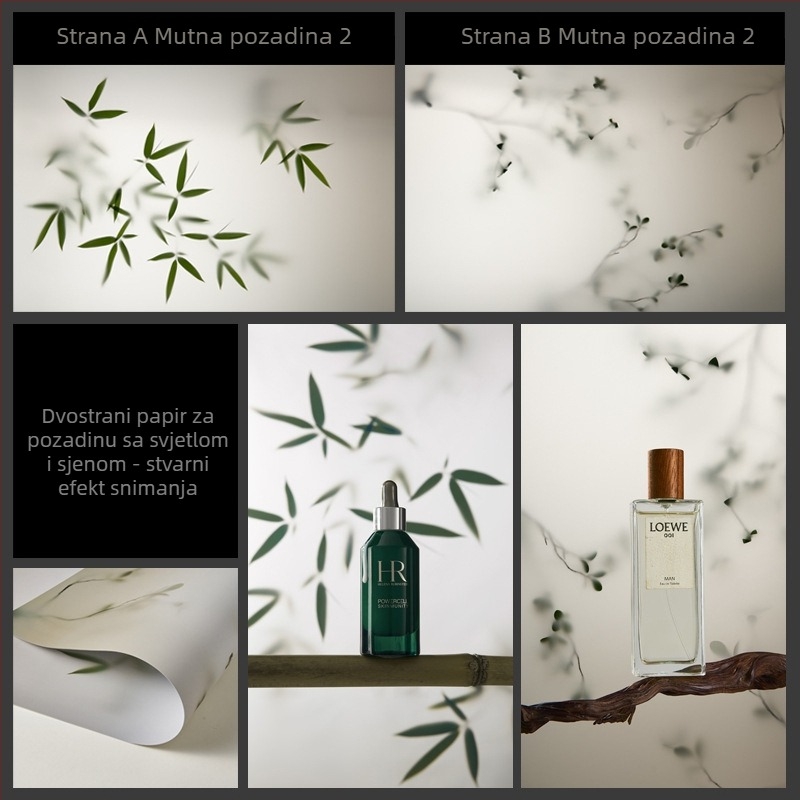 3D stereo dvostrana fotografska pozadina papir voda mreškanje drvo sjena svjetlo nebo fotografski rekviziti hrana fotografija ljepote