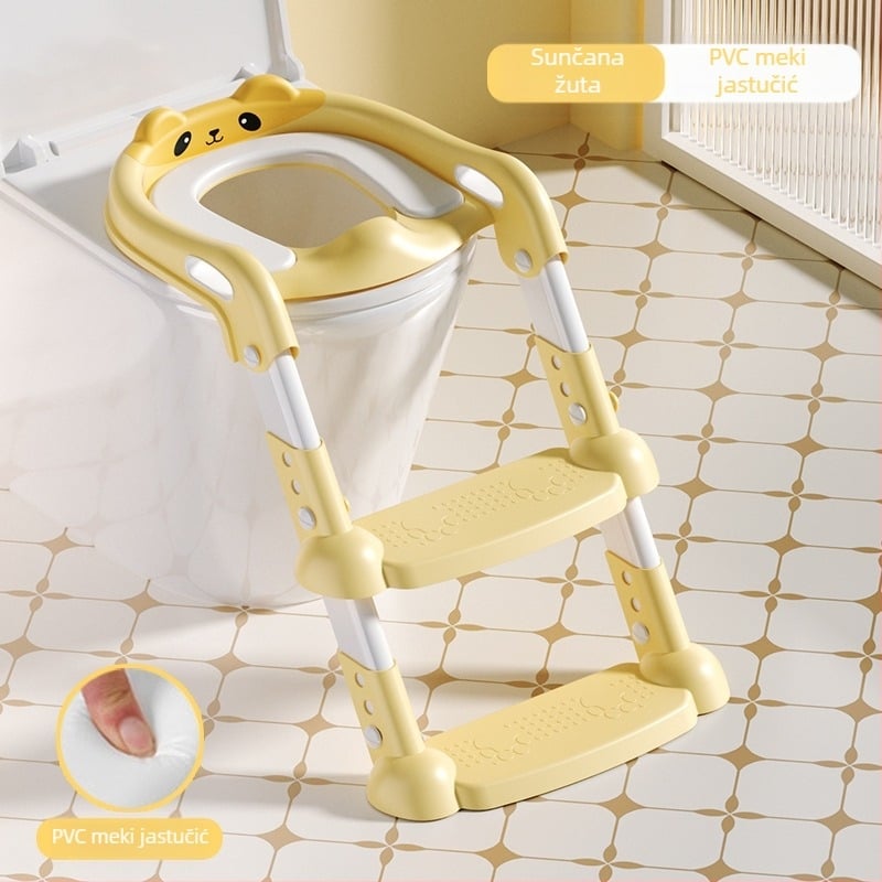 Dječji WC pomoćna stolica za stepenice WC predškolska stolica za noge dječja WC petlja prijenosne ljestve za WC
