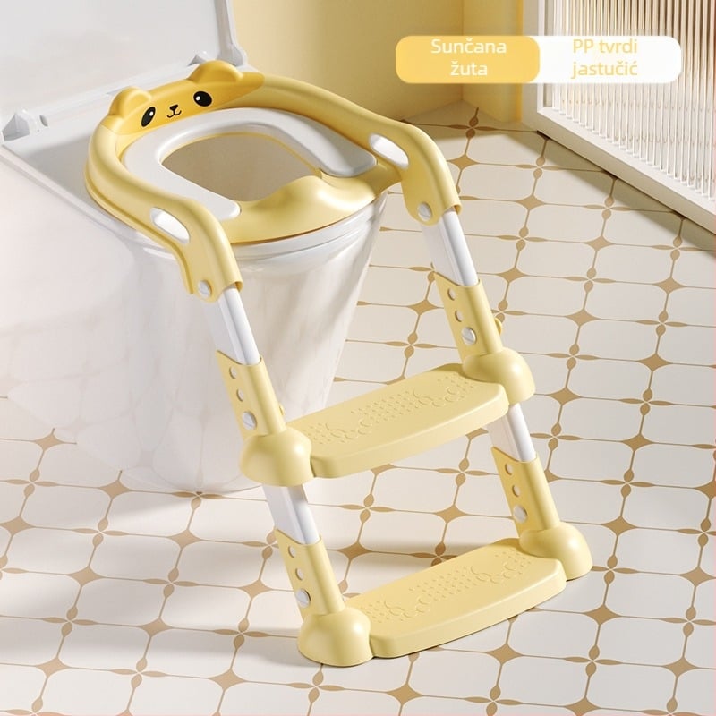 Dječji WC pomoćna stolica za stepenice WC predškolska stolica za noge dječja WC petlja prijenosne ljestve za WC