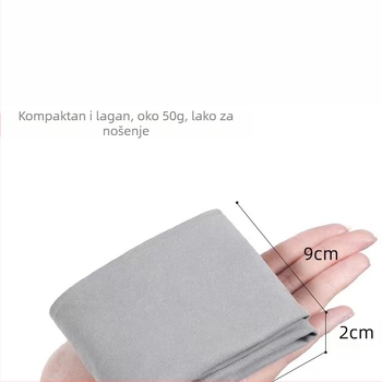 Napuhani jastuk u obliku slova U, prijenosni sklopivi jastuk za vrat za putovanja, poslovna putovanja, kampiranje, jednostavan i elegantan jastuk od Tpu sira, prijenosni