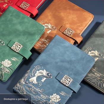 Poslovno odijelo za uredski poklon kreativni nacionalni modni A5 bilježnica poslovni notes poklon kutija odijelo godišnji sastanak poklon