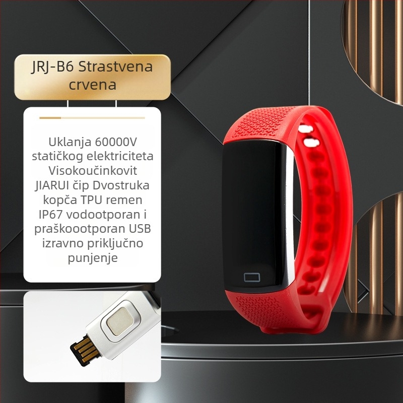 Auto NFC antistatički eliminator otpuštanja potpuno automatska narukvica za ljudsko tijelo automobila Zima Go Static Treasure