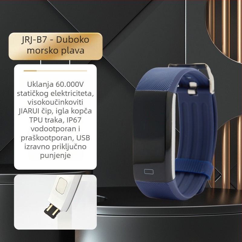 Auto NFC antistatički eliminator otpuštanja potpuno automatska narukvica za ljudsko tijelo automobila Zima Go Static Treasure