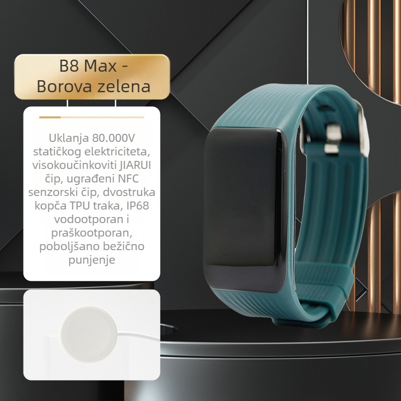 Auto NFC antistatički eliminator otpuštanja potpuno automatska narukvica za ljudsko tijelo automobila Zima Go Static Treasure