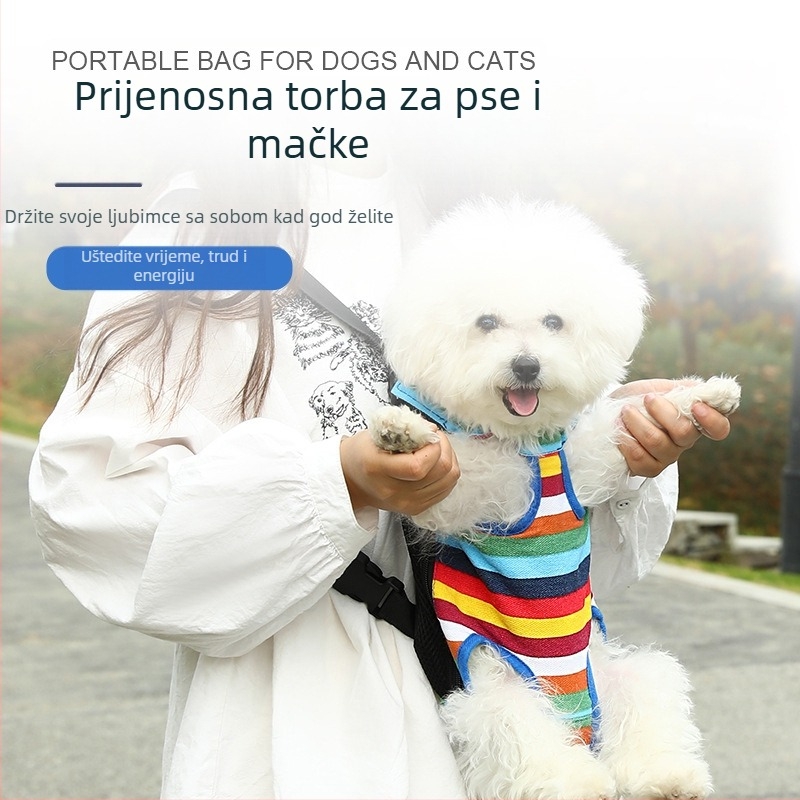 Popularni univerzalni ruksak za mačke i pse, torba za kućne ljubimce, prijenosna torba za kućne ljubimce Teddy Yorkshire za izlete, ruksak za kućne ljubimce