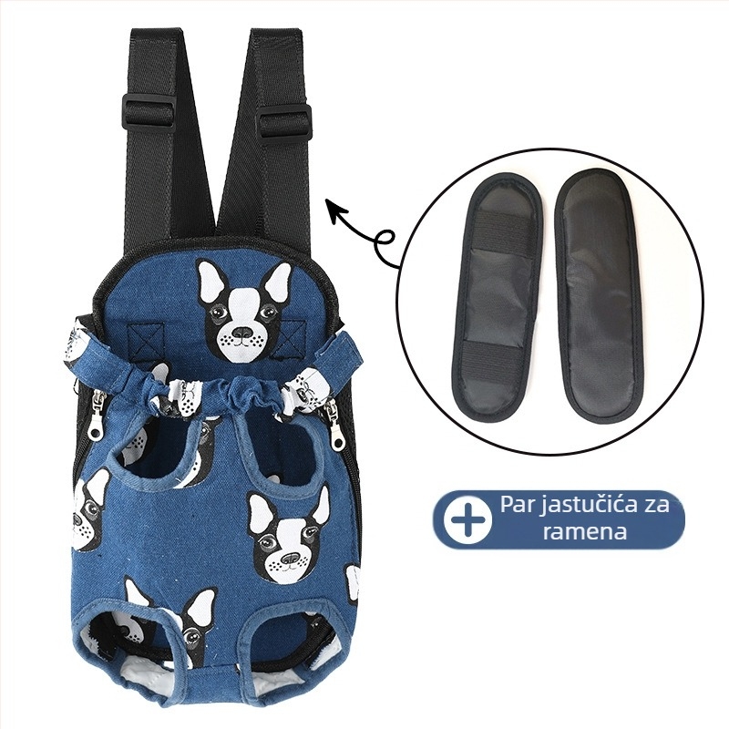 Popularni univerzalni ruksak za mačke i pse, torba za kućne ljubimce, prijenosna torba za kućne ljubimce Teddy Yorkshire za izlete, ruksak za kućne ljubimce