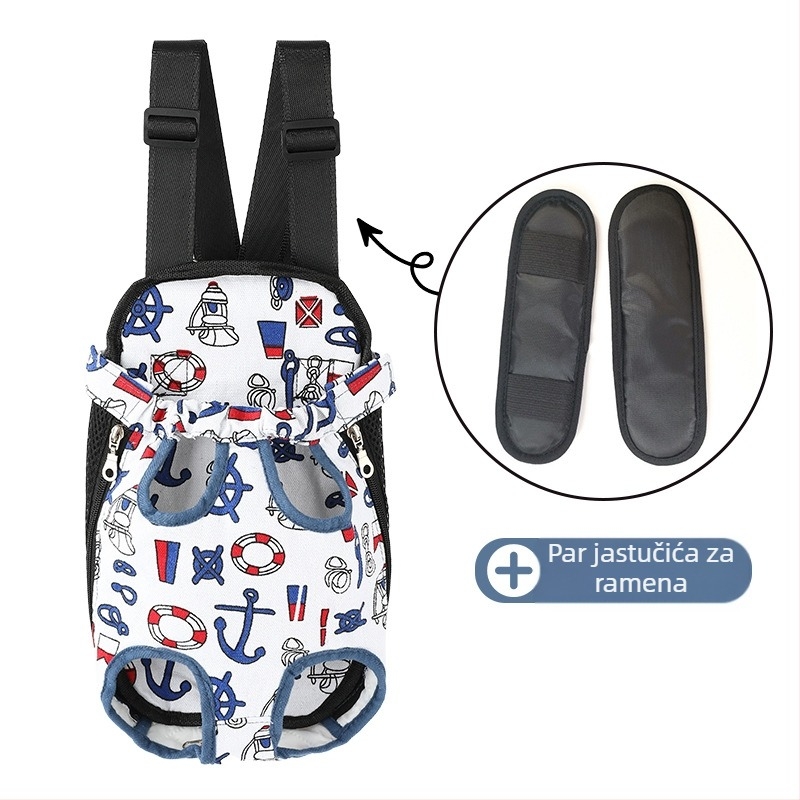 Popularni univerzalni ruksak za mačke i pse, torba za kućne ljubimce, prijenosna torba za kućne ljubimce Teddy Yorkshire za izlete, ruksak za kućne ljubimce