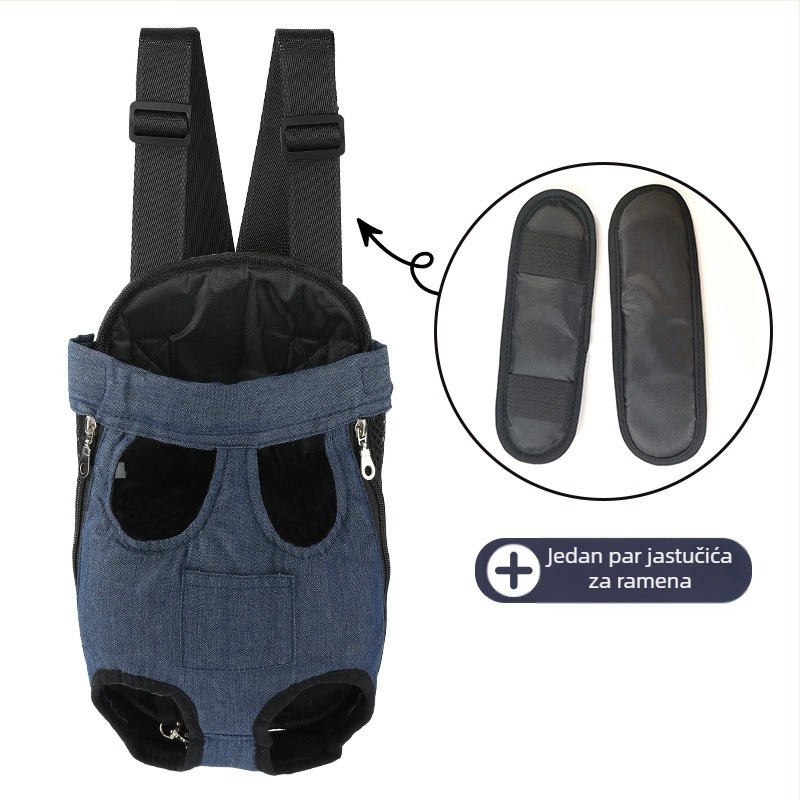 Popularni univerzalni ruksak za mačke i pse, torba za kućne ljubimce, prijenosna torba za kućne ljubimce Teddy Yorkshire za izlete, ruksak za kućne ljubimce