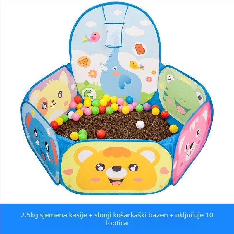 Igračka od sjemenki kasije, pijesak u rasutom stanju, dječja igračka, jastuk za jezgru, uklanjanje divlje prašine, pijesak za bazen u rasutom stanju, veleprodaja