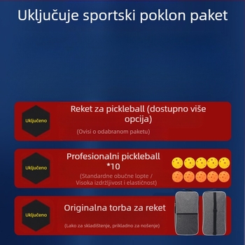 UGIN Peak reketna ploča od karbonskih vlakana, natjecateljska profesionalna odijelo, sportska Peak reketna ploča za pickleball