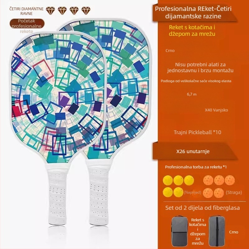 UGIN Peak reketna ploča od karbonskih vlakana, natjecateljska profesionalna odijelo, sportska Peak reketna ploča za pickleball