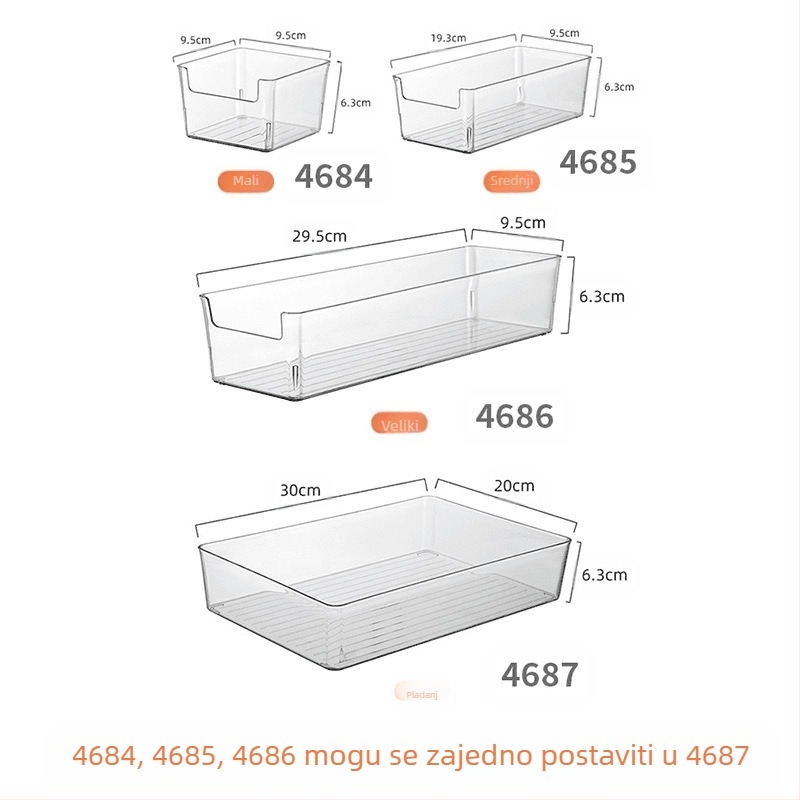 Stalak za knjige Akrilni stolni prozirni stalak za police za knjige Uredski stalak za spise Stolni stalak za kutije za knjige
