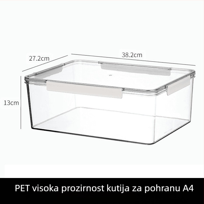 Stalak za knjige Akrilni stolni prozirni stalak za police za knjige Uredski stalak za spise Stolni stalak za kutije za knjige