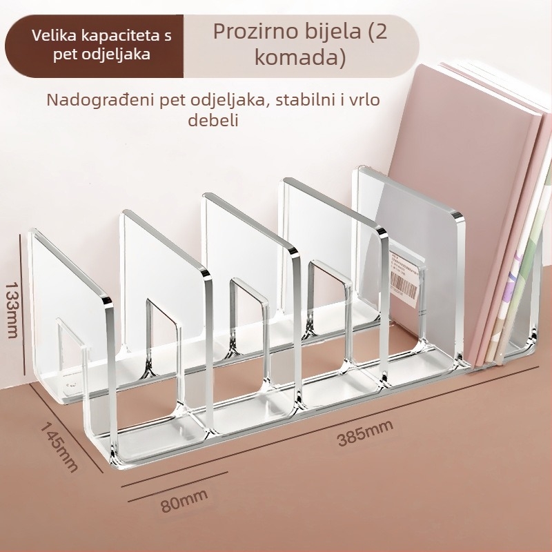 Stalak za knjige, stalak za čitanje, kopča za knjige, stol, polica za knjige, fiksni stalak za knjige, razdjelnik, prozirni akril