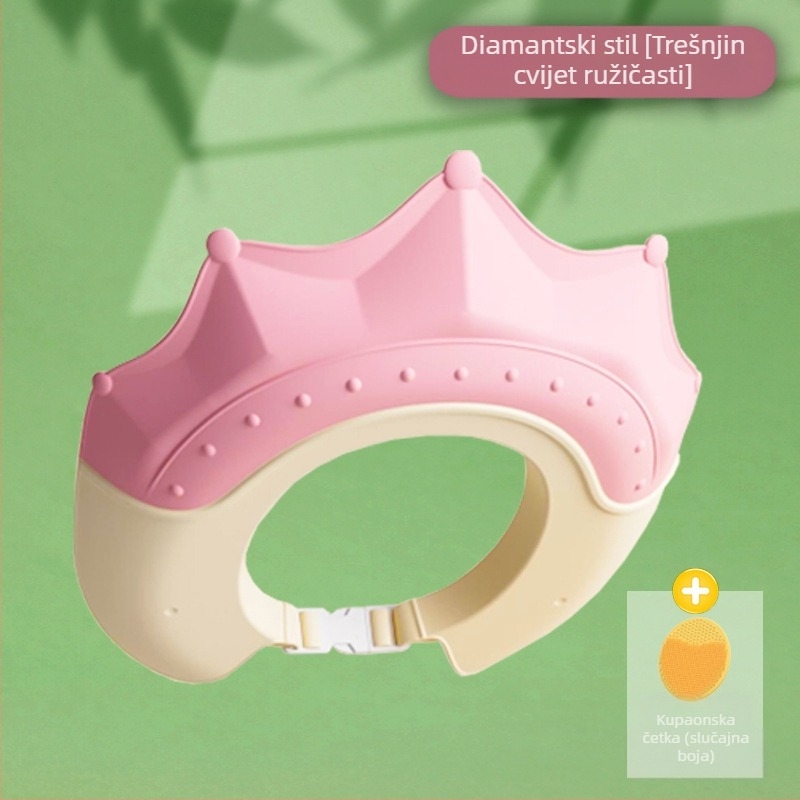 Dječji šampon Artifact, dječja kapa za zadržavanje vode, kapa za tuširanje za bebe, dječja kapa za pranje kose, vodootporna zaštita za uši, kapa za vodu