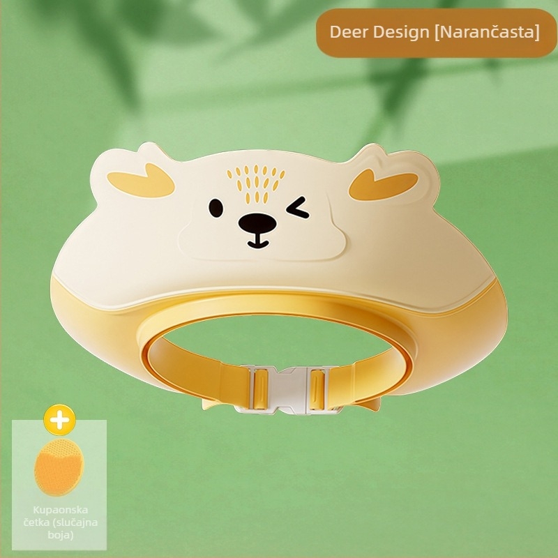 Dječji šampon Artifact, dječja kapa za zadržavanje vode, kapa za tuširanje za bebe, dječja kapa za pranje kose, vodootporna zaštita za uši, kapa za vodu