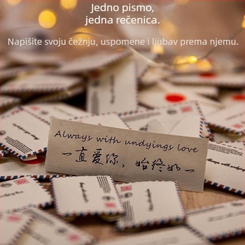 Mini ljubavno pismo za muške i ženske prijatelje, kreativni rođendanski poklon, DIY, rukom pisana priznanja, prijedlog, ljubavne riječi, kapsula, mali papir
