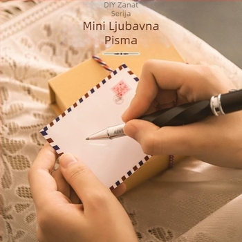 Mini ljubavno pismo za muške i ženske prijatelje, kreativni rođendanski poklon, DIY, rukom pisana priznanja, prijedlog, ljubavne riječi, kapsula, mali papir