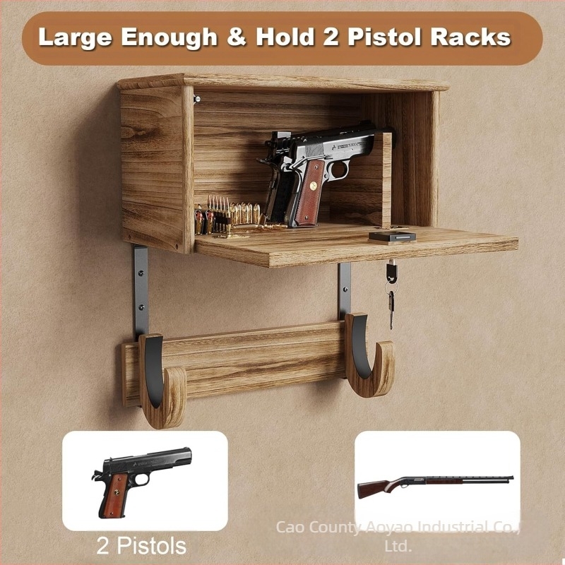 Prekogranični drveni stalak za puške, drveni stalak za puške, unutarnji zidni stalak za izlaganje pušaka, drveni stalak za oružje