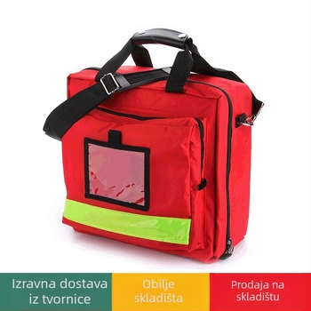 Prijenosni reflektirajući pribor za prvu pomoć, veliki pribor za prvu pomoć, pribor za prvu pomoć za automobile hitne pomoći, na otvorenom, za putovanja i kućnu upotrebu, veleprodaja