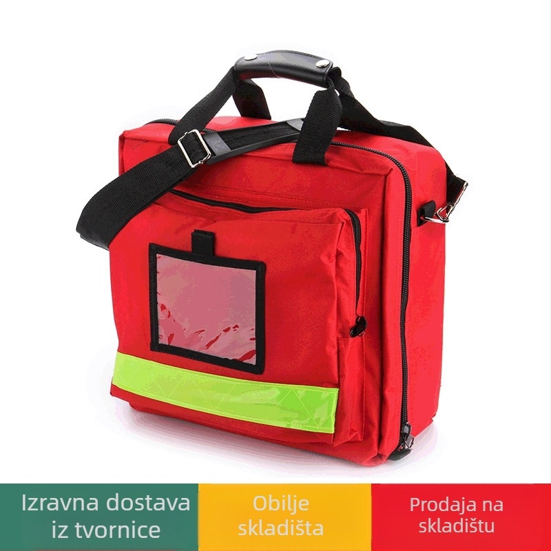 Prijenosni reflektirajući pribor za prvu pomoć, veliki pribor za prvu pomoć, pribor za prvu pomoć za automobile hitne pomoći, na otvorenom, za putovanja i kućnu upotrebu, veleprodaja