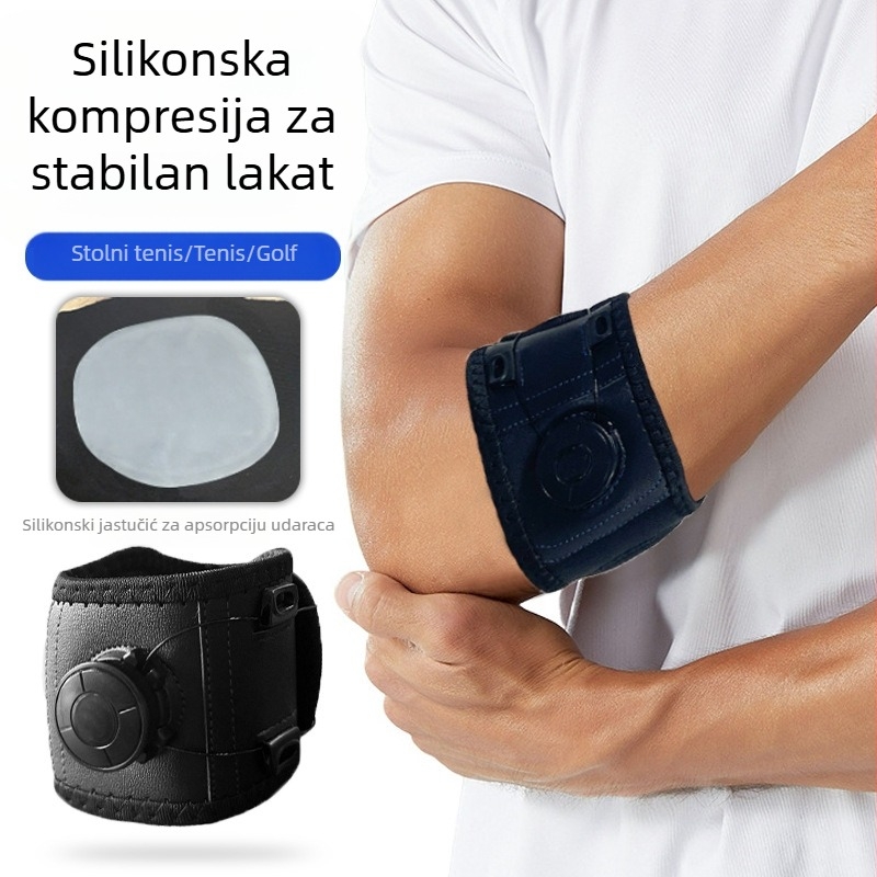 Štitnici za laktove s gumbima, rotirajuće trake za ruke koje se mogu premještati preko granica, fitness Amazon Sports EVA rukavi za trčanje pod pritiskom