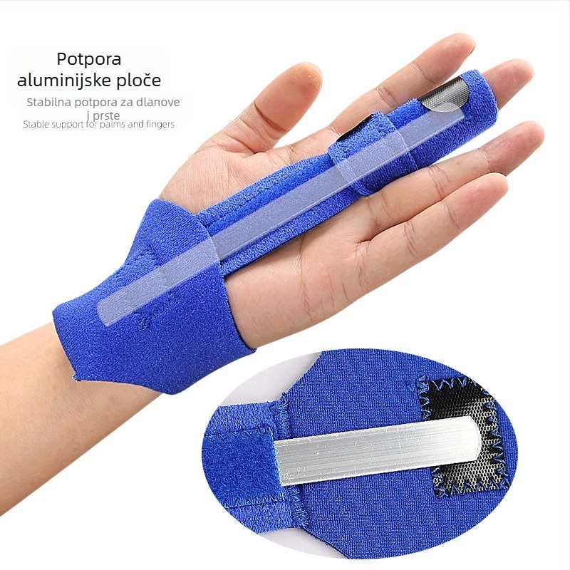Potpora od složene čelične ploče, plastična ortoza za prste, ortoza za prste, udlaga za fiksaciju kostiju na zalihi veleprodaja